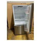 Vissani 18.7 cu. ft. Stainless Steel Bottom Freezer Refrigerator with 2 Adjustable Glass Shelves & 2 Drawers