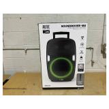 Altec Lansing SoundRover Wireless Bluetooth Party Speaker, 180W, LED Lighting Modes, Black- IMT7002-BLK