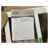 PetSafe Sliding 81-in Glass Pet Door, White, Large