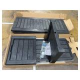 Keter 150 Gal. Large Deck Box Resin Grey for Patio Garden Furniture, Rockwood Outdoor Storage Container