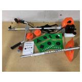 Seizeen Weed Wacker Gas Powered, 52cc Powerful Weed Eater Cordless, 18" String Trimmer with 10" Brush Cutter
