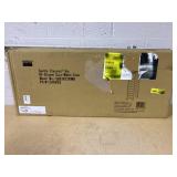 Frosted White 10-Drawer Organizer Cart