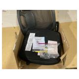 Mainstays Ergonomic Mesh Back Office Chair with Flip Up Arms for Adults, Black Fabric