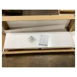 Furinno Cubicle Open Back Decorative Cube Storage Organizer, 8-Cube, White