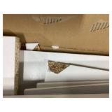 Furinno Cubicle Open Back Decorative Cube Storage Organizer, 8-Cube, White