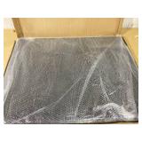 38" L x 13" W x 30" H Metal Tall Rectangular Planter