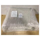 S & L Homes Wool Cotton Hand Woven Chunky Knit Popcorn Rug - Ivory Contemporary Area Rug for Living Room Bedroom (8
