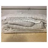 S & L Homes Wool Cotton Hand Woven Chunky Knit Popcorn Rug - Ivory Contemporary Area Rug for Living Room Bedroom (8