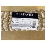 SAFAVIEH Natural Fiber Phyliss Braided Jute Area Rug, Natural/Ivory, 2