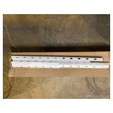Dura-Trel 66 in. x 35 in. White Vinyl PVC Country Garden Trellis