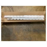 Dura-Trel 66 in. x 35 in. White Vinyl PVC Country Garden Trellis