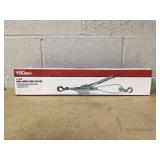 Hyper Tough 2 Ton Steel Dual Gear Power Puller, 4000 lbs. Load Capacity, Hand Winch Cable
