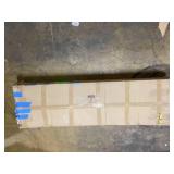 Rattan & Wood 2-Door TV Cabinet Light Oak