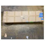 Rattan & Wood 2-Door TV Cabinet Light Oak