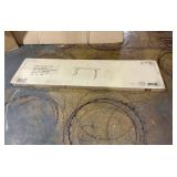 Flash Furniture Kathryn 6-Foot Granite White Plastic Folding Training Table