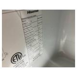 Hisense 1.6 Cu ft Single Door Mini Fridge, Black