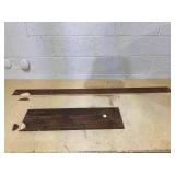 Sauder Harvey Park 6 Drawer Dresser for Bedroom Wooden Dressers & Chest of Drawers, in Grand Walnut DAMAGED SEE PHOTOS