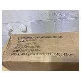 59 Inch L Shaped Standing Desk Adjustable Height, Electric Corner Standing Desk