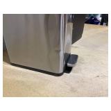Better Homes & Gardens Kitchen Trash Can, 7.9 Gallon Stainless Steel Slim Step Lid Garbage Bin, Silver