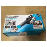 BLACK+DECKER Cordless Handheld Vacuum, Extra Length Dustbuster 12V, For Multi-surfaces, Powerful suction, Long-lasting battery, XL Dustbin, HHVK320J00W