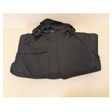 NEW PORT AUTHORITY XL HOODED WINTER JACKET BLACK