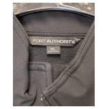 NEW PORT AUTHORITY MEN’S CORE SOFTNSHELL FULL ZIP RAIN JACKET XL