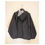 NEW CINTAS HOODED FLEECE LINED WINDBREAKER JACKET XL