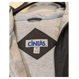NEW CINTAS HOODED FLEECE LINED WINDBREAKER JACKET XL
