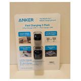 ANKER FAST CHARGING 2-PACK (3 PORT CHARGER)