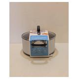 FARBERWARE EVERLASTING STAINLESS STEEL COVERED DUTCH OVEN