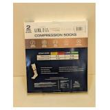COPPERFIT ELITE COMPRESSION SOCKS LARGE/XL 2PK.