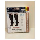 COPPERFIT ELITE COMPRESSION SOCKS S/M 2PK.