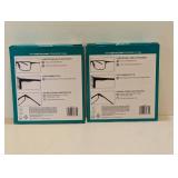 (2) FOSTER GRANT +2.00 FLEXIBLE PLASTIC READERS 3PK.