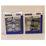 (2) FOSTER GRANT +2.50 READING GLASSES 3PK.