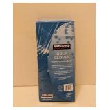 KIRKLAND SIGNATURE SMALL GOLF GLOVES PREMIUM CABRETTA LEATHER 4PK.