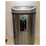 NINESTARS 21 GALLON MOTION SENSOR TRASH CAN