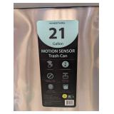 NINESTARS 21 GALLON MOTION SENSOR TRASH CAN