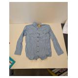 CARHARTT SMALL MENS RELAXED FIT LONG SLEEVE BUTTON UP SHIRT