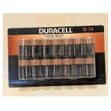 DURACELL D BATTERIES 14PK.