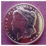 Morgan Style 1 Oz. Copper Round