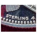 Sterling Silver Teddy Roosevelt Medallion