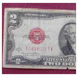 1928 Red Seal $2 Note