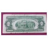 1928 Red Seal $2 Note