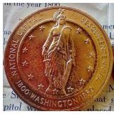 (2) National Capital Sesquicentennial Medals