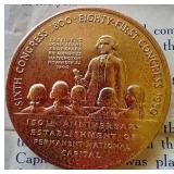 (2) National Capital Sesquicentennial Medals