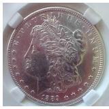 1889-S Morgan Dollar - PGA MS62 - Key Coin!