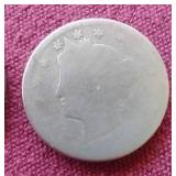 (2) Vintage Nickels - Shield Nickel & "V" Nickel