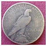 1934-S Peace Dollar - Tough Date!
