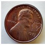 Lincoln-Kennedy Novelty Penny