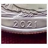 2021 American Silver Eagle - Type 1